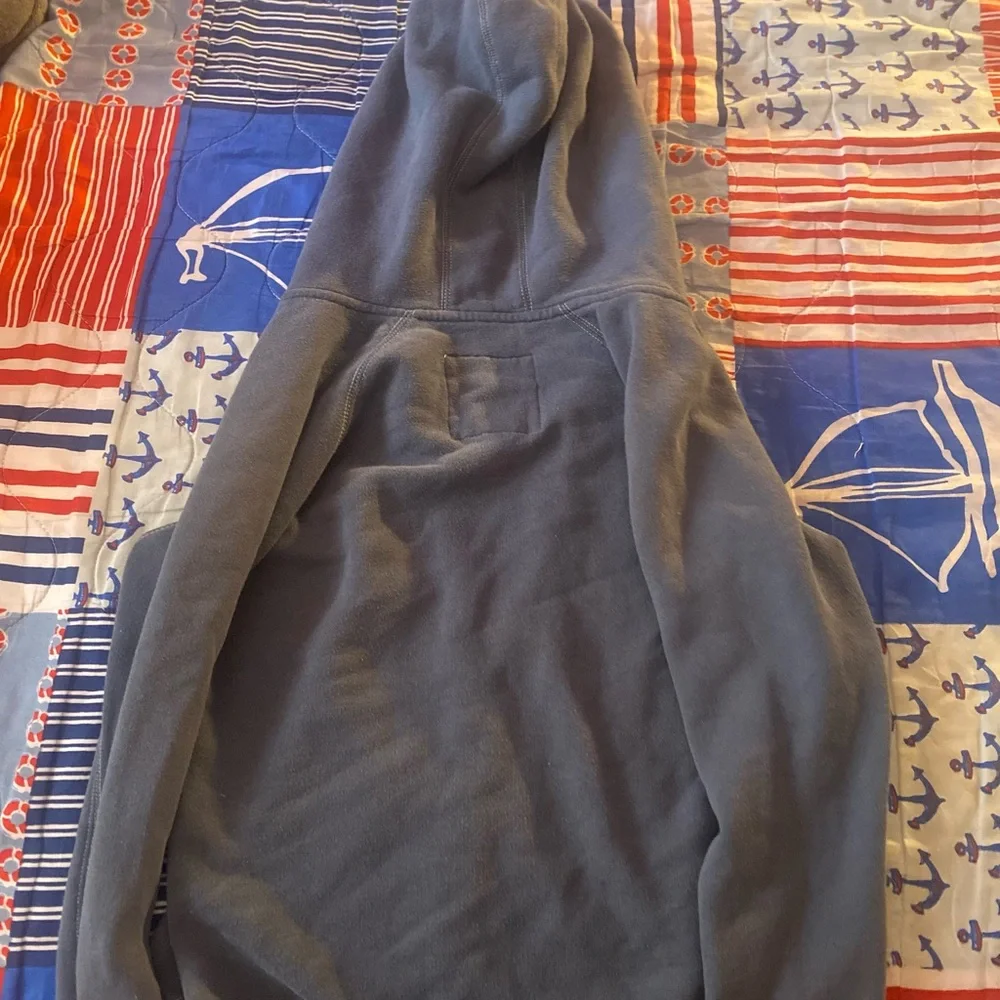 Abercrombie & Fitch Navy Blue Hoodie Jacket - Picture 4 of 4